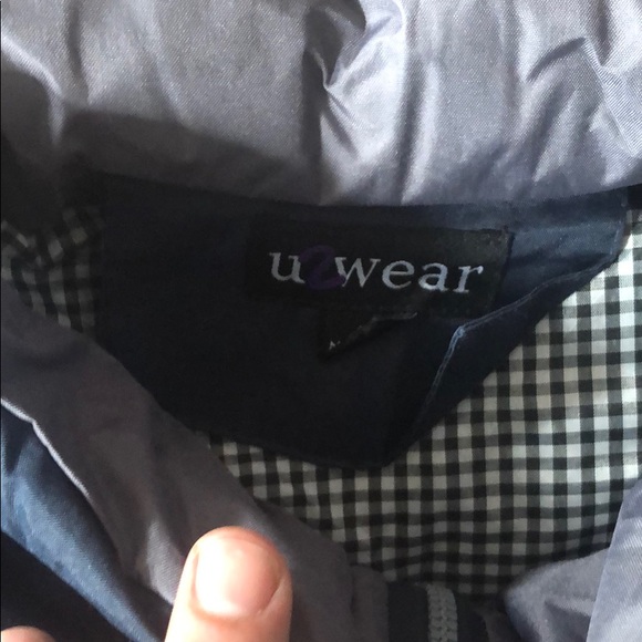 New Men’s Blue puffy jacket - Picture 2 of 2